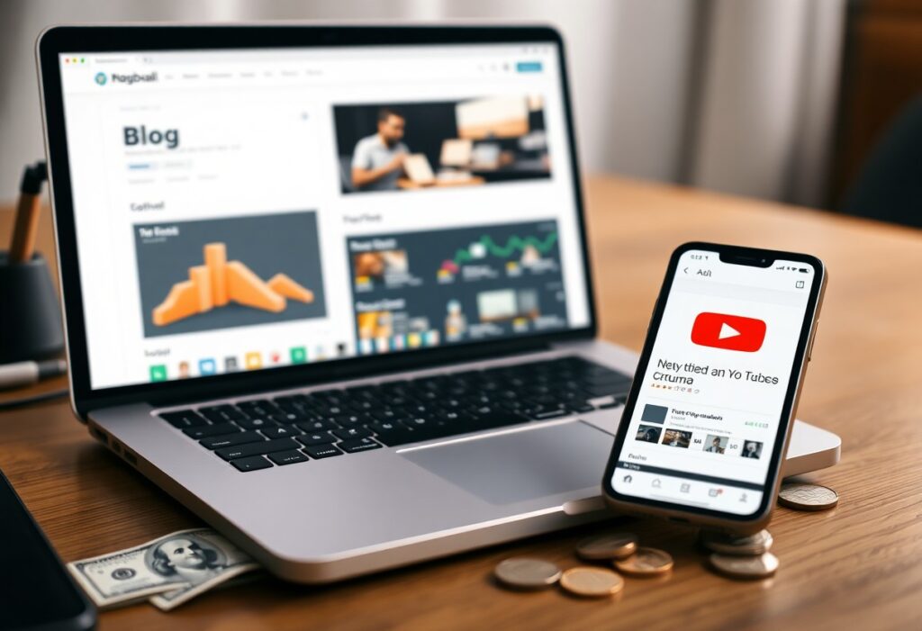 are blogs and youtube effective passive income vha