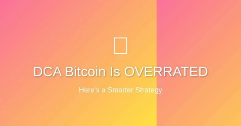 Dollar cost averaging Bitcoin strategy comparison