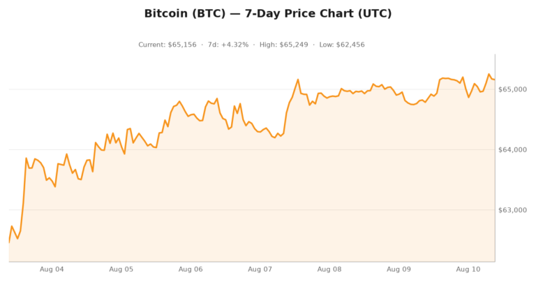Crypto market visualization for August 10, 2026 - macro themes