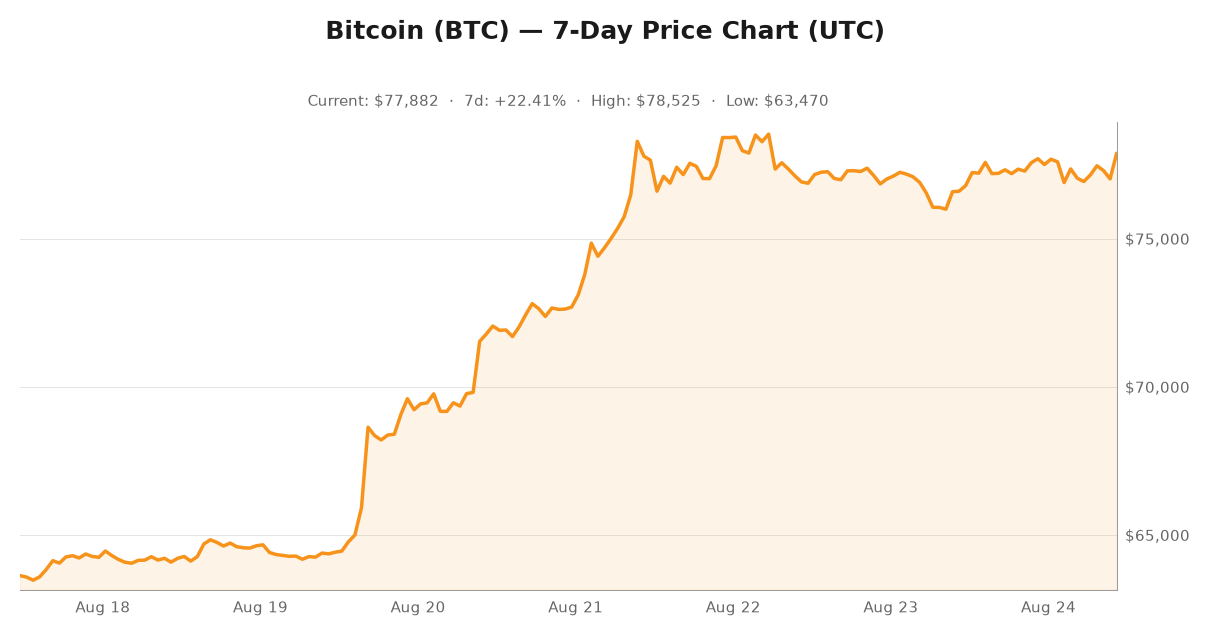 Crypto market visualization for August 24, 2026 - institutional themes