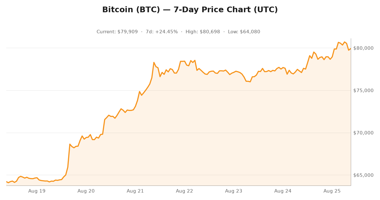 Crypto market visualization for August 25, 2026 - institutional themes