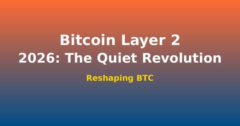 Bitcoin Layer 2 in 2026: The Quiet Revolution Reshaping BTC