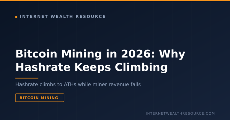 Bitcoin Mining in 2026: Why Hashrate Keeps Climbing