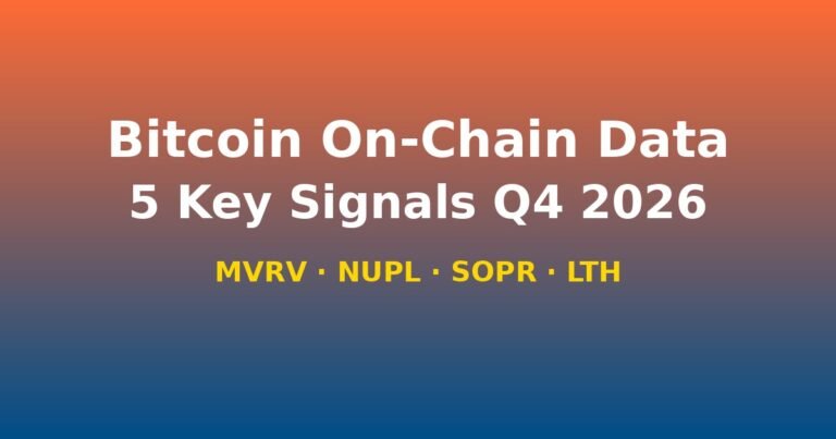 Bitcoin On-Chain Data 2026: 5 Key Signals That Could Move BTC