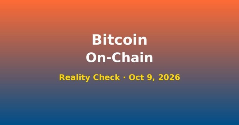 Bitcoin Exchange Reserves Hit Lows: On-Chain Reality Check